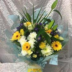 Baby Boy Hand Tied