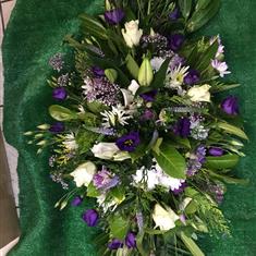 White &amp; Purple Spray